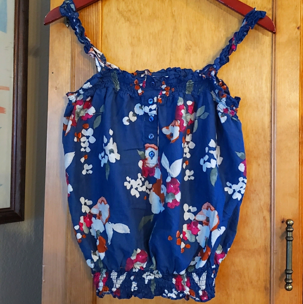 Cato floral crop top